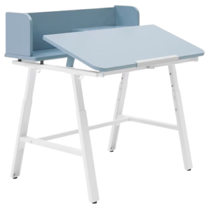 Neextstep PAPLARKA Adjustable & Tiltable Kids Desk – Blue/White